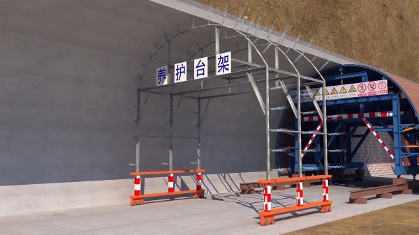 七台河隧道施工动画制作公司 - 隧道施工工艺和施工方法 - 隧道施工汇报动画视频 - bim 工程施工动画